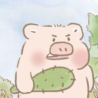 小猪佩奇头像图片