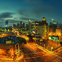 头像城市风景图
