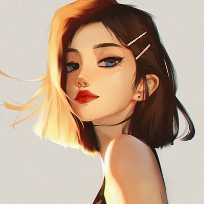 2023气质女手绘头像