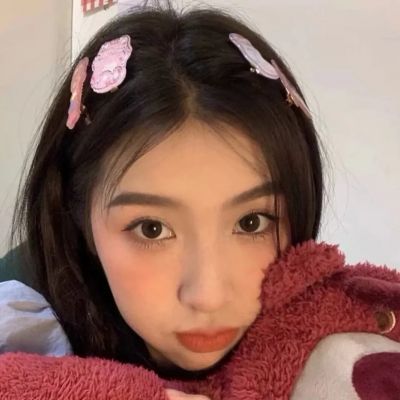 真人头像.小清新. 可爱 长发