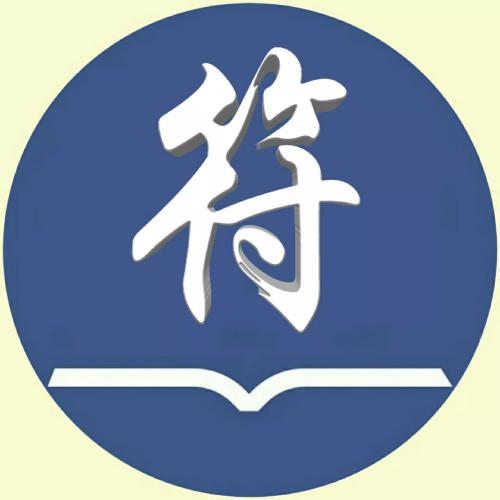 笑脸头像简约蓝色