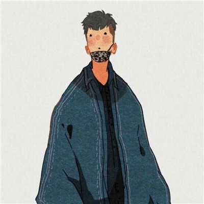 头像ins高级质感干净动漫男