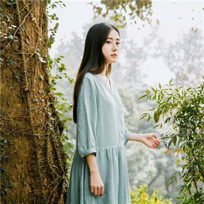 文静头像女清纯侧面