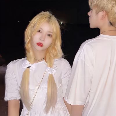 情侣头像一男一女唯美浪漫恩爱