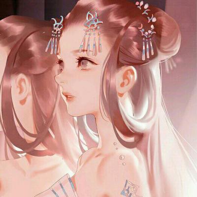 二次元女生头像梦幻 古风
