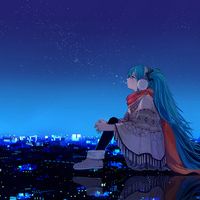 动漫头像蓝色系