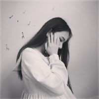 女头像ins高级质感伤感长图