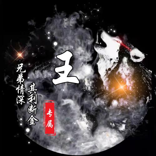姓氏狼图片头像大全