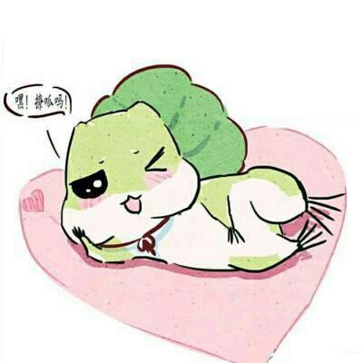 绿色系头像ins风