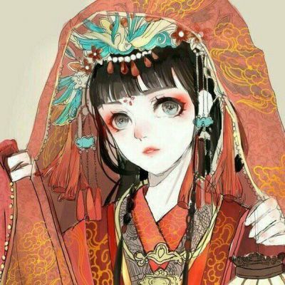 头像女生动漫古风戏子