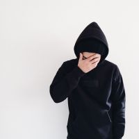 暗黑系头像男高冷伤感