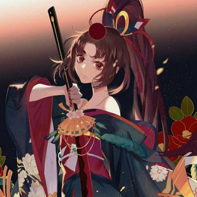 霸气女生头像动漫古风