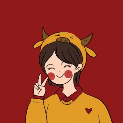 新年头像图片红色系动漫
