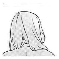 动漫女头像丧