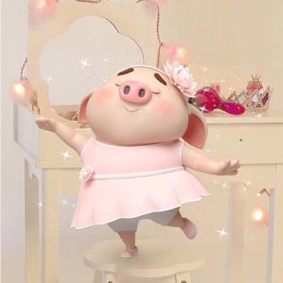 小猪头像可爱卡通动漫