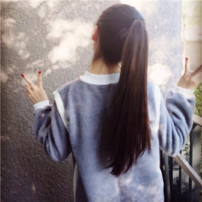 头像女唯美背影或侧脸