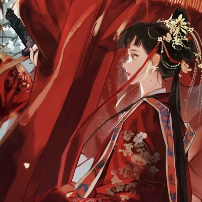 二次元头像黑暗系情侣