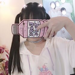 可爱头像真人网名女生