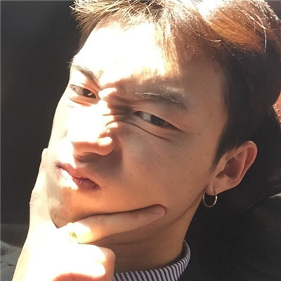 微信头像干净男