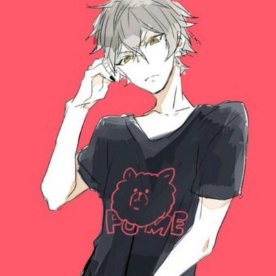 红色眼睛动漫头像男生