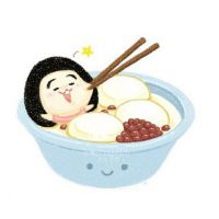 新年头像女手绘