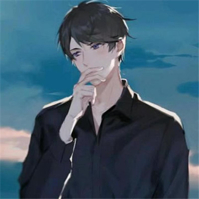 最帅的头像男生二次元