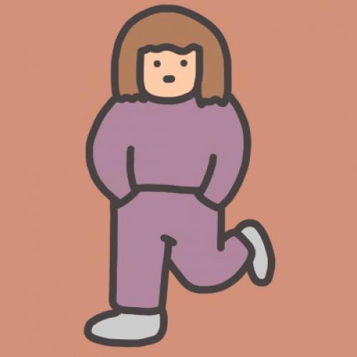 ins简笔画小人头像