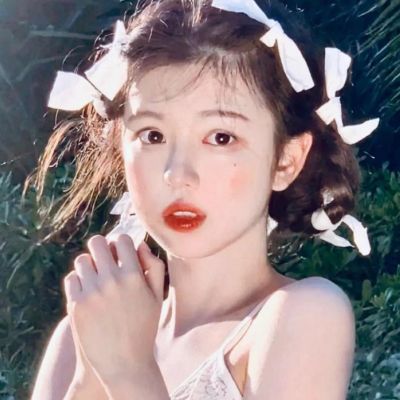 好看的真人头像女生仙气