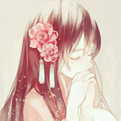 浪漫女头像图片大全动漫