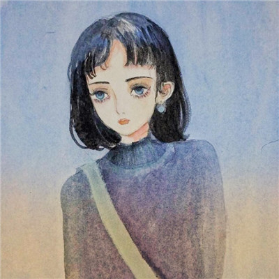 二次元头像女生冷酷霸气黑暗