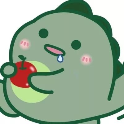 头像卡通可爱小恐龙