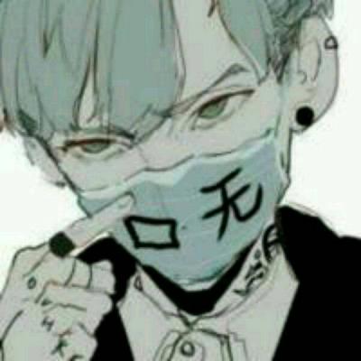 霸气学生头像二次元高冷男生