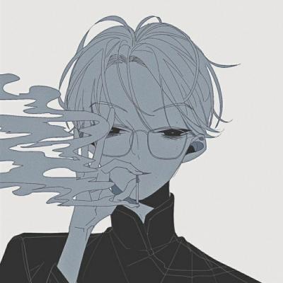 治愈系笑容头像男生