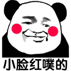 开朗的网友头像熊猫表情包