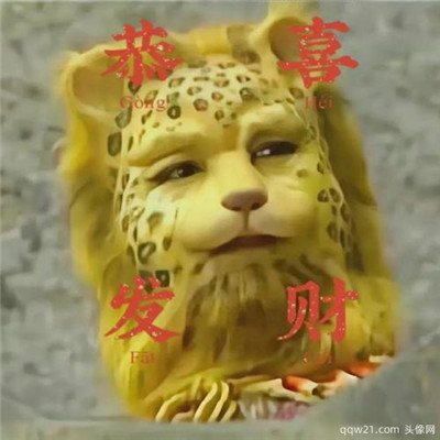 2023最新微信头像金钱豹