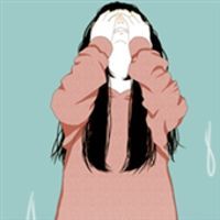 可爱的头像卡通版女孩子的