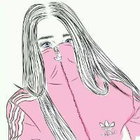卡通头像女图片手绘
