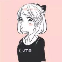 二次元的头像女生
