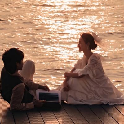 一男一女浪漫的情侣头像