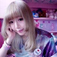 qq非主流闪女图头像