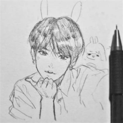 素描人物头像视频教程