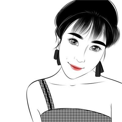 小朋友头像简笔画彩色