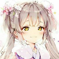 粉色系二次元头像